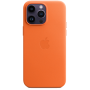 Чохол Apple iPhone 14 Pro Max Leather Case MagSafe (Orange)