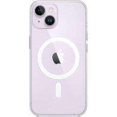 Чохол Apple iPhone 14 Silicon Case MagSafe Transparent