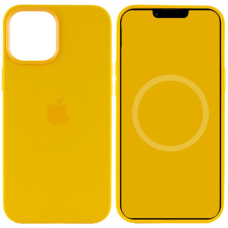 Чохол Apple iPhone 12 /12 PRO Silicon Case MagSafe Yellow