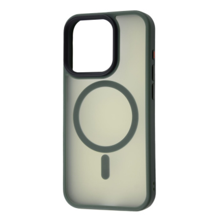 Apple iPhone 15 Plus WAVE Matte Case with MagSafe (Green)