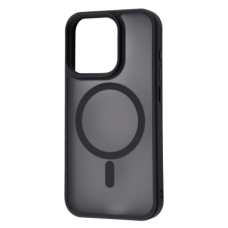 Чохол Apple iPhone 15 WAVE Matte Case with MagSafe (Black)