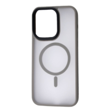 Чохол Apple iPhone 15 WAVE Matte Case with MagSafe (Gray)