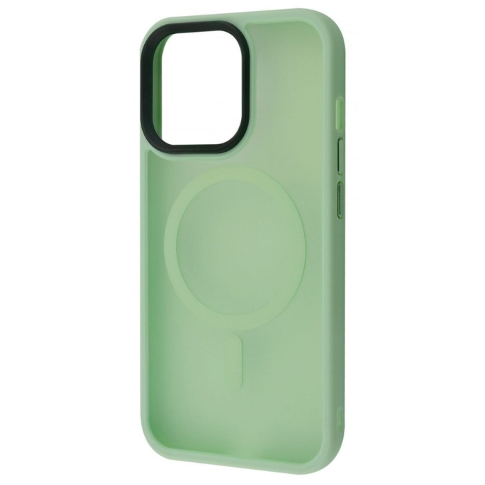 Чохол Apple iPhone 14 Pro Max WAVE Matte Case with MagSafe (Mint)