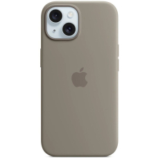 Apple iPhone 15 Silicon Case MagSafe (Clay)