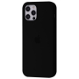 Чохол Silicone Case Full iPhone 12 Pro Max (black)