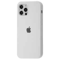 Чохол Silicone Case Full iPhone 12 Pro Max (white)
