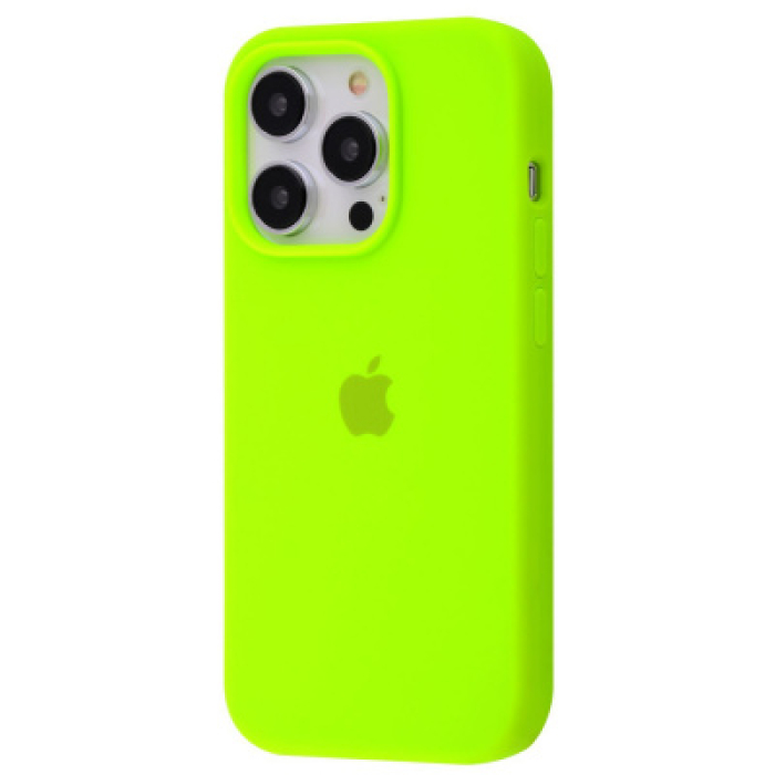 Чохол Silicone Case Full iPhone 13 Pro (lime green)