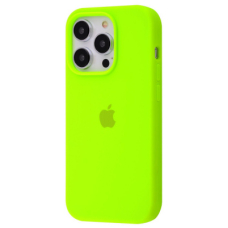 Чохол Silicone Case Full iPhone 13 Pro Max (lime green)