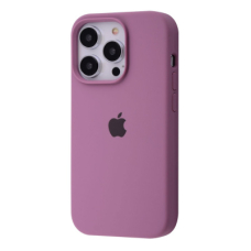 Чехол Silicone Case Full iPhone 14 Pro (Black currant)