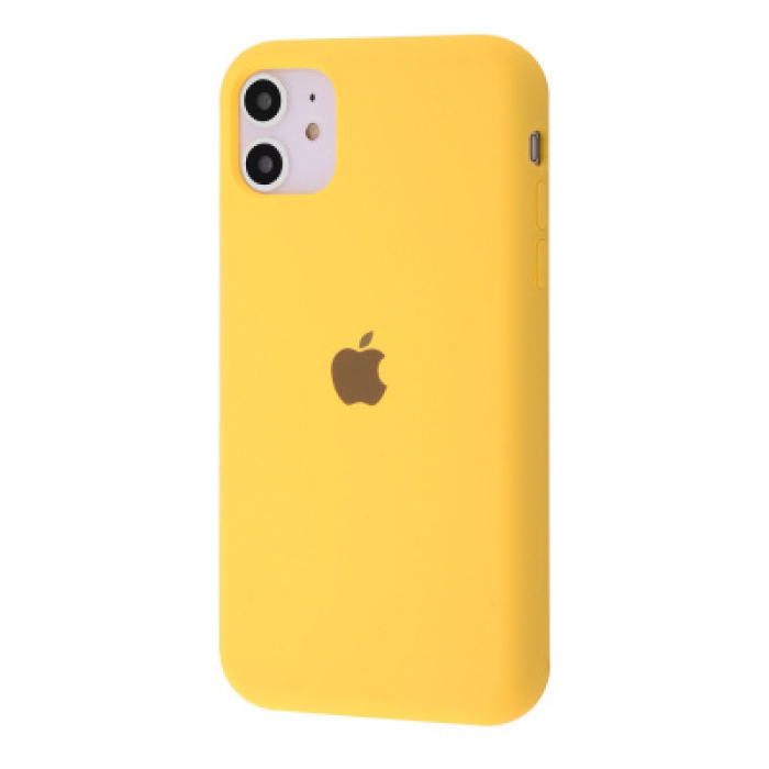 Чохол Silicone Case Full iPhone 11 (yellow)