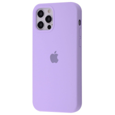 Чохол Silicone Case Full iPhone 12 Pro Max (lilac)