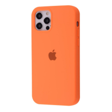 Чохол Silicone Case Full iPhone 12/12 Pro (papaya)