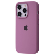 Чохол Silicone Case Full iPhone 15 Pro (Black currant)