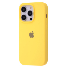Чохол Silicone Case Full iPhone 15 Pro Max (Yellow)