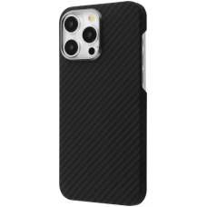 Чохол WAVE Premium Carbon Slim with MagSafe iPhone 13 Pro Max (black)