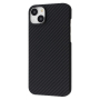 Чохол WAVE Premium Carbon Slim with MagSafe iPhone 14 Plus/15 Plus (Black)