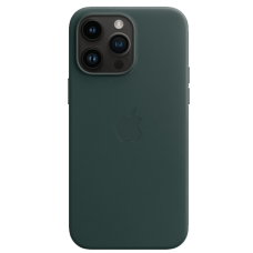 Чохол WAVE Premium Leather Edition Case with MagSafe iPhone 14 Plus/15 Plus (Forest green)