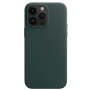 Чохол WAVE Premium Leather Edition Case with MagSafe iPhone 14 Plus/15 Plus (Forest green)