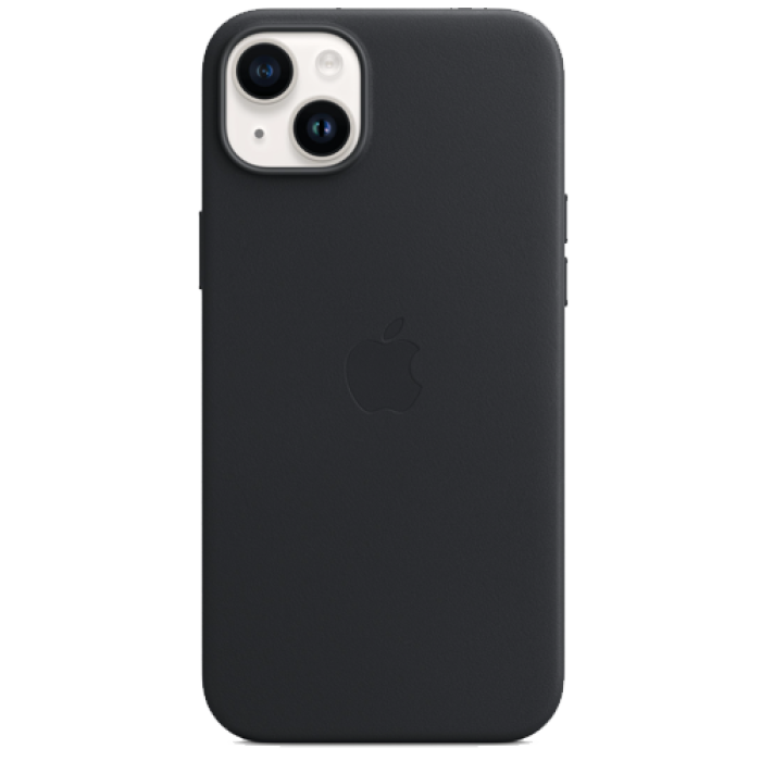 Чохол WAVE Premium Leather Edition Case with MagSafe iPhone 14 Plus/15 Plus (Midnight)