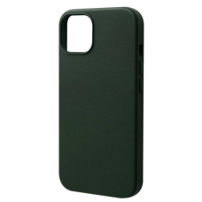 Чохол WAVE Premium Leather Edition Case with MagSafe iPhone 13 (Sequoia green)