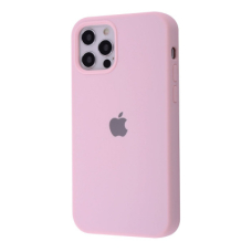 Чохол Silicone Case Full iPhone 12/12 Pro (chalk pink)