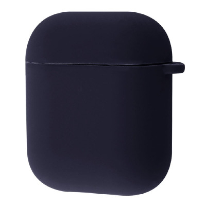 Чохол Silicone Case Full for AirPods 1/2 (midnight blue)
