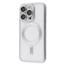 Чохол Metal Matte Case with MagSafe iPhone 15 Pro (White titanium)
