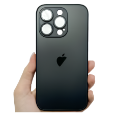 Чехол Mango Parts Premium Glass Case for iPhone 14 Pro (Black)