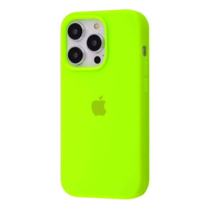 Чохол Silicone Case Full iPhone 14 Pro (Lime green)