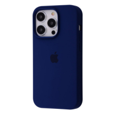 Чехол Silicone Case Full iPhone 14 Pro (Deep navy)
