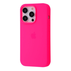 Чехол Silicone Case Full iPhone 14 Pro (Bright pink)