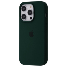 Чехол Silicone Case Full iPhone 14 Pro Max (Аrmy green)
