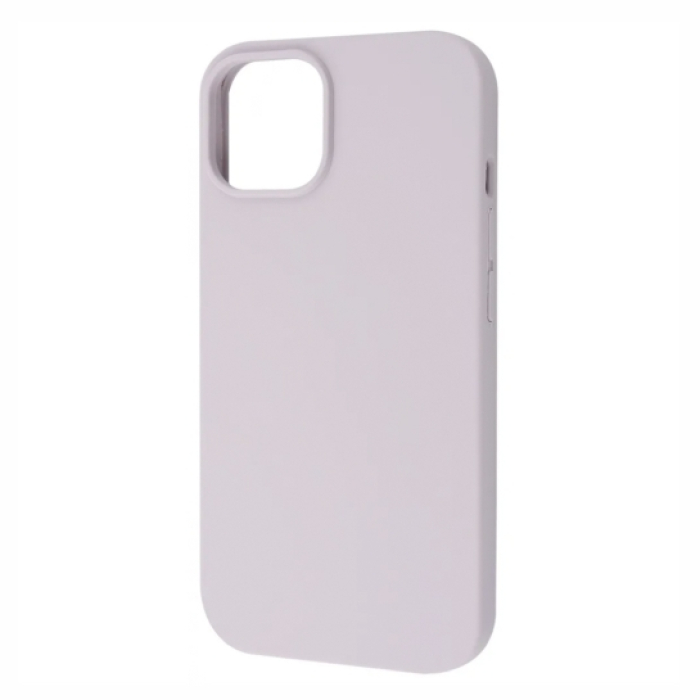 Чохол WAVE Full Silicone Cover iPhone 15 (Lavender gray)