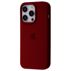Чохол Silicone Case Full iPhone 15 Pro (Grapefruit)