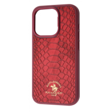 Чохол POLO Knight iPhone 15 Pro (Dark red)