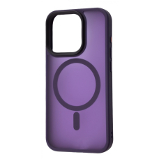 Чохол WAVE Matte Insane Case with Magnetic Ring iPhone 15 Pro (Deep purple)