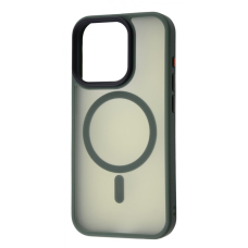 Чохол WAVE Matte Insane Case with Magnetic Ring iPhone 15 (Green)