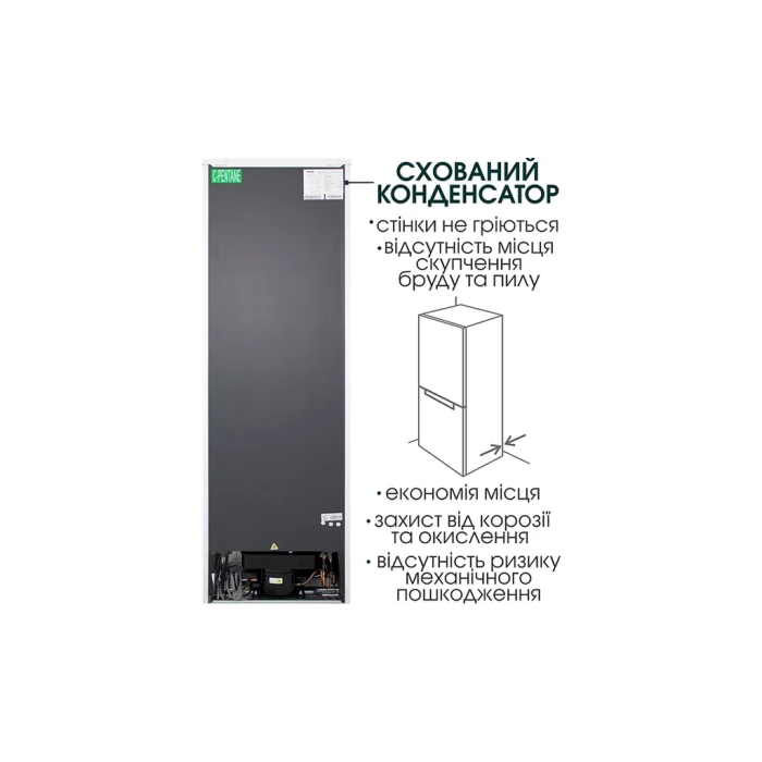 Холодильник PRIME Technics RFS1833M UA