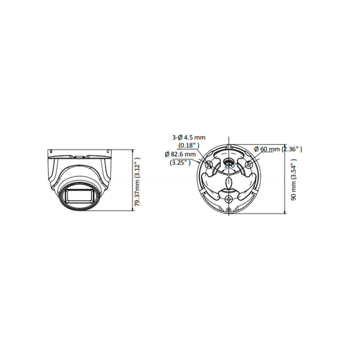 Камера відеоспостереження Hikvision DS-2CE76U1T-ITMF (2.8) UA