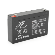 Батарея до ДБЖ Ritar AGM 6V-8Ah (RT680B) UA