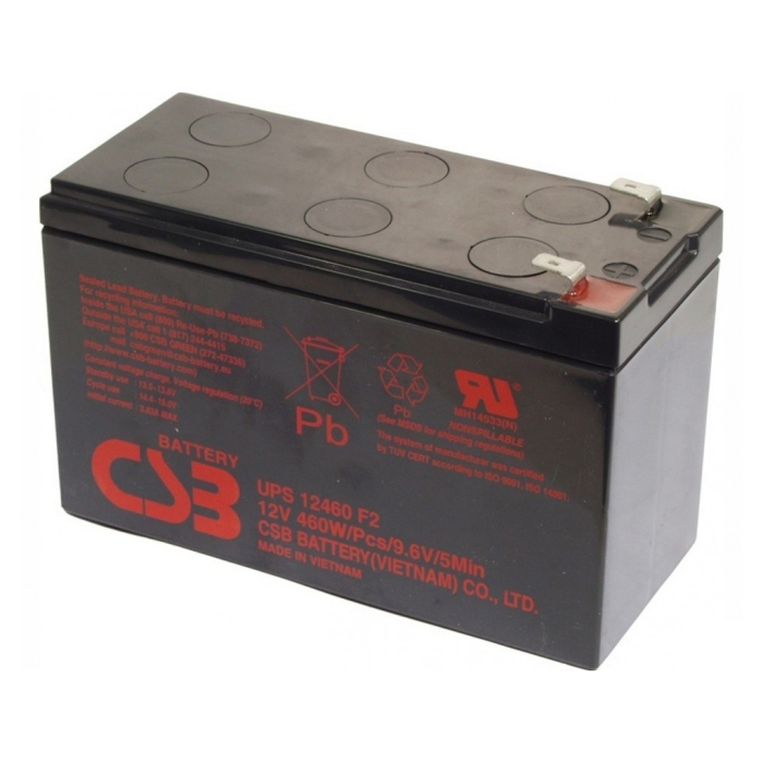Батарея до ДБЖ CSB 12В 9 Ач (UPS12460) UA