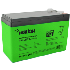 Батарея до ДБЖ Merlion 12V - 7.5 Ah (G-MLG1275F2) UA