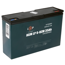 Батарея до ДБЖ LogicPower 12V 35Ah LP-6-DZM-35 (9335) UA
