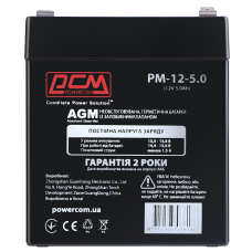 Батарея до ДБЖ Powercom 12V 5Ah (PM-12-5.0) UA