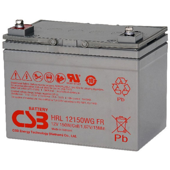 Батарея до ДБЖ CSB 12V 38Ah (HRL12150WFR) UA