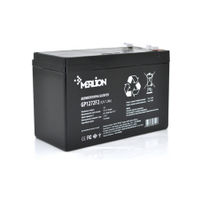 Батарея до ДБЖ Merlion 12V-7.2Ah black (GP1272F2B) UA