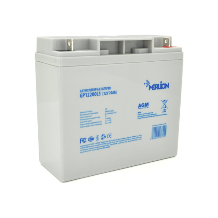 Батарея до ДБЖ Merlion 12V-20Ah (GP12200L5) UA