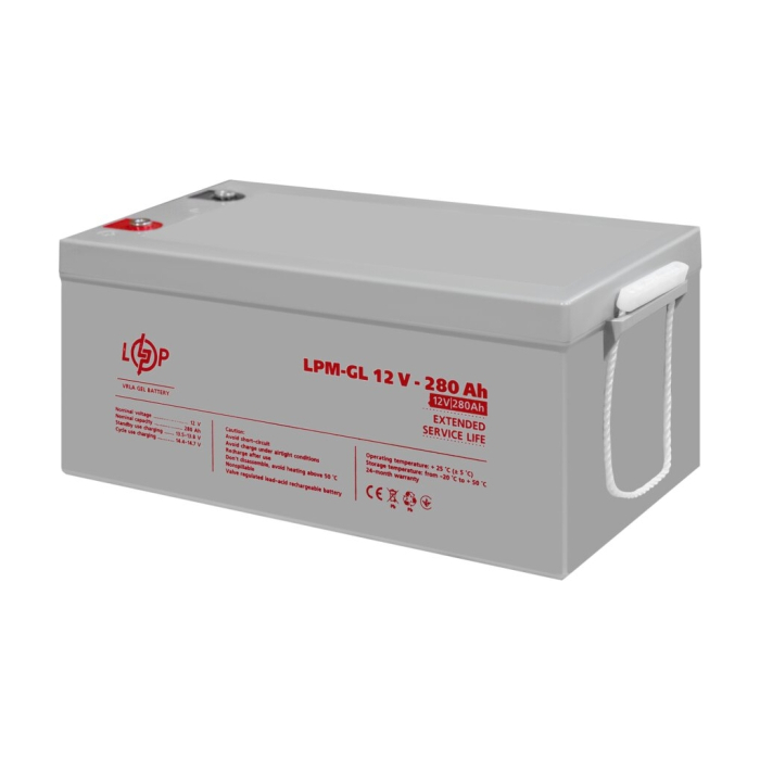 Батарея для ИБП LogicPower LPM-GL 12V - 280Ah UA