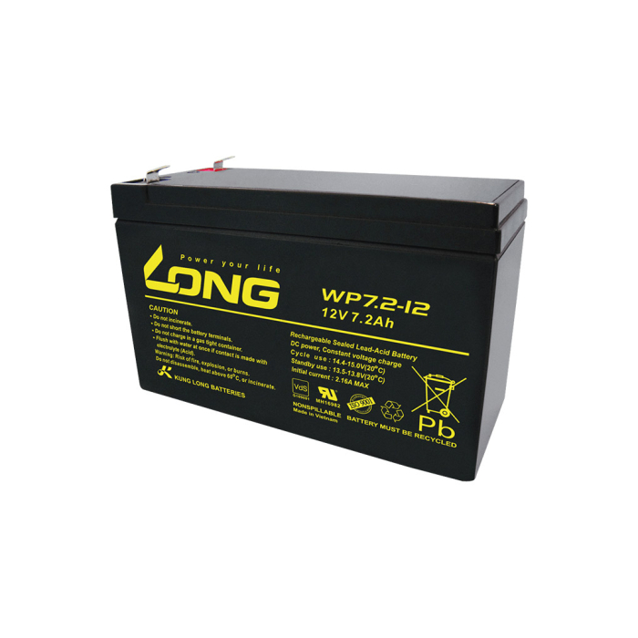Батарея до ДБЖ Long 12В 7.2 Ач (WP7.2-12) UA