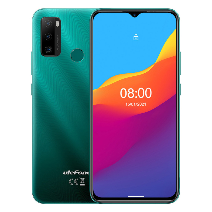 Мобільний телефон Ulefone Aurora Green UA